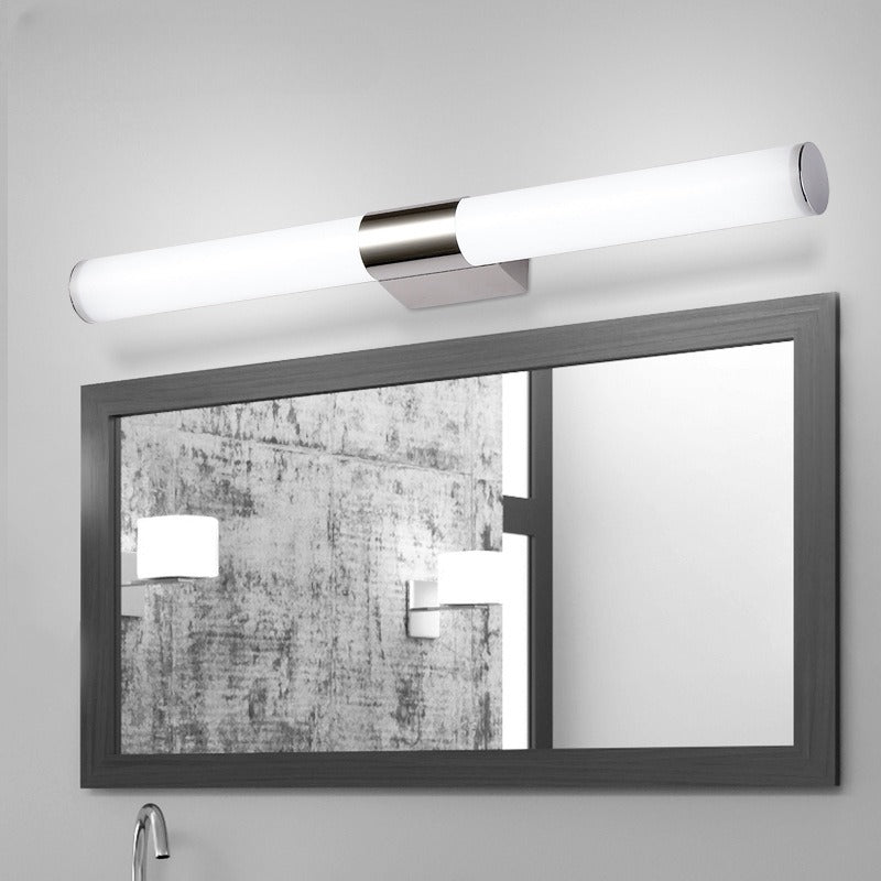 Bathroom Light Fixtures Over Mirror Modern LED Vanity Light Bar 16W Chrome Bath Wall Mount Lighting